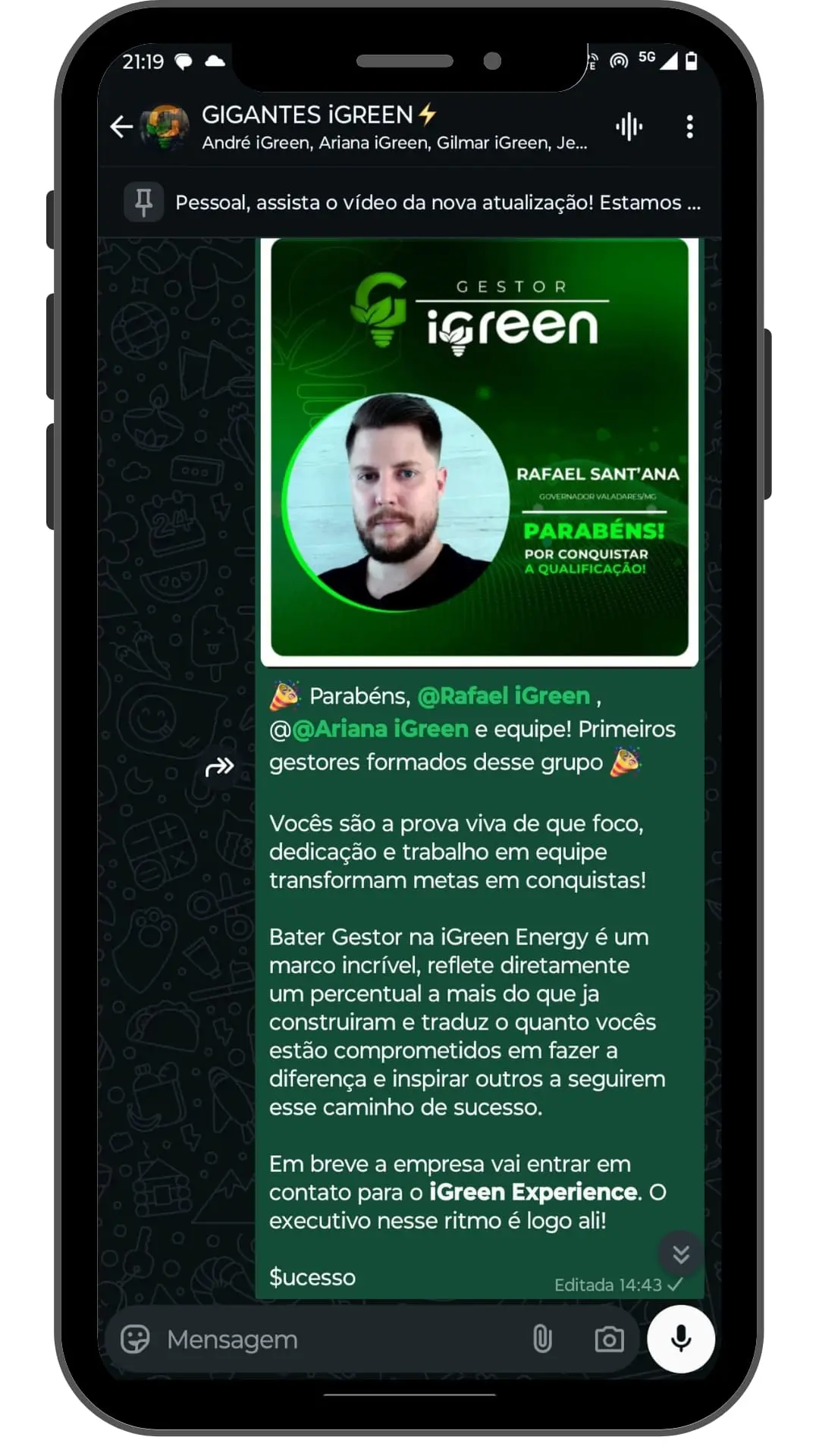 Depoimento iGreen Energy